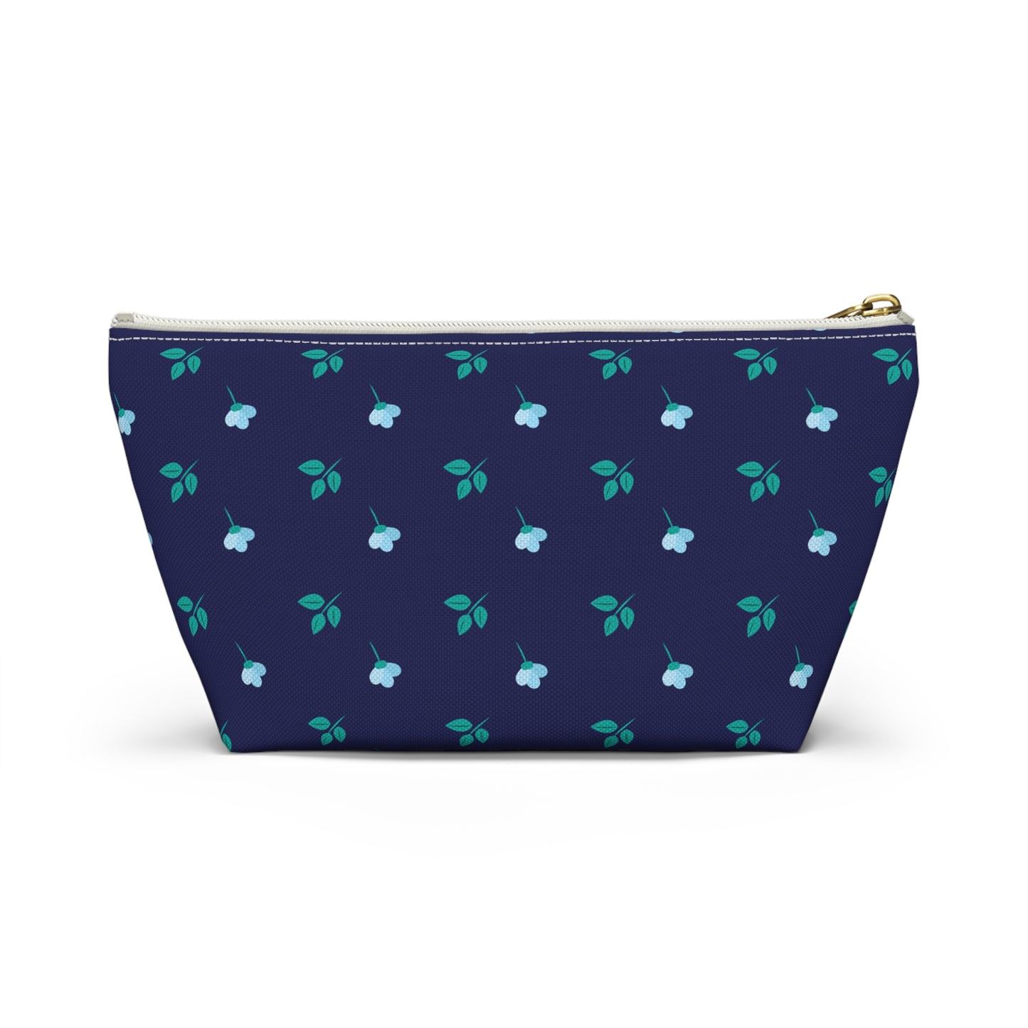 Floral Accessory Pouch, Botanical Makeup Bag, Travel Organizer, Gift for Her, Floral Design Pouch, Everyday Essentials