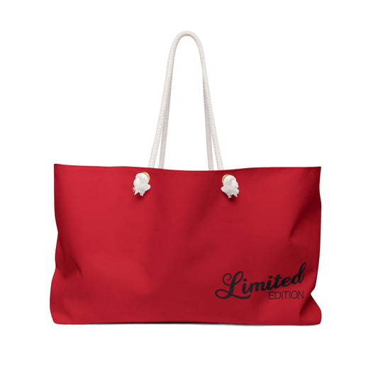 Limited Edition Weekender Bag, Stylish Travel Tote, Weekend Getaway Bag, Beach Bag, Overnight Bag, Perfect for Escapes