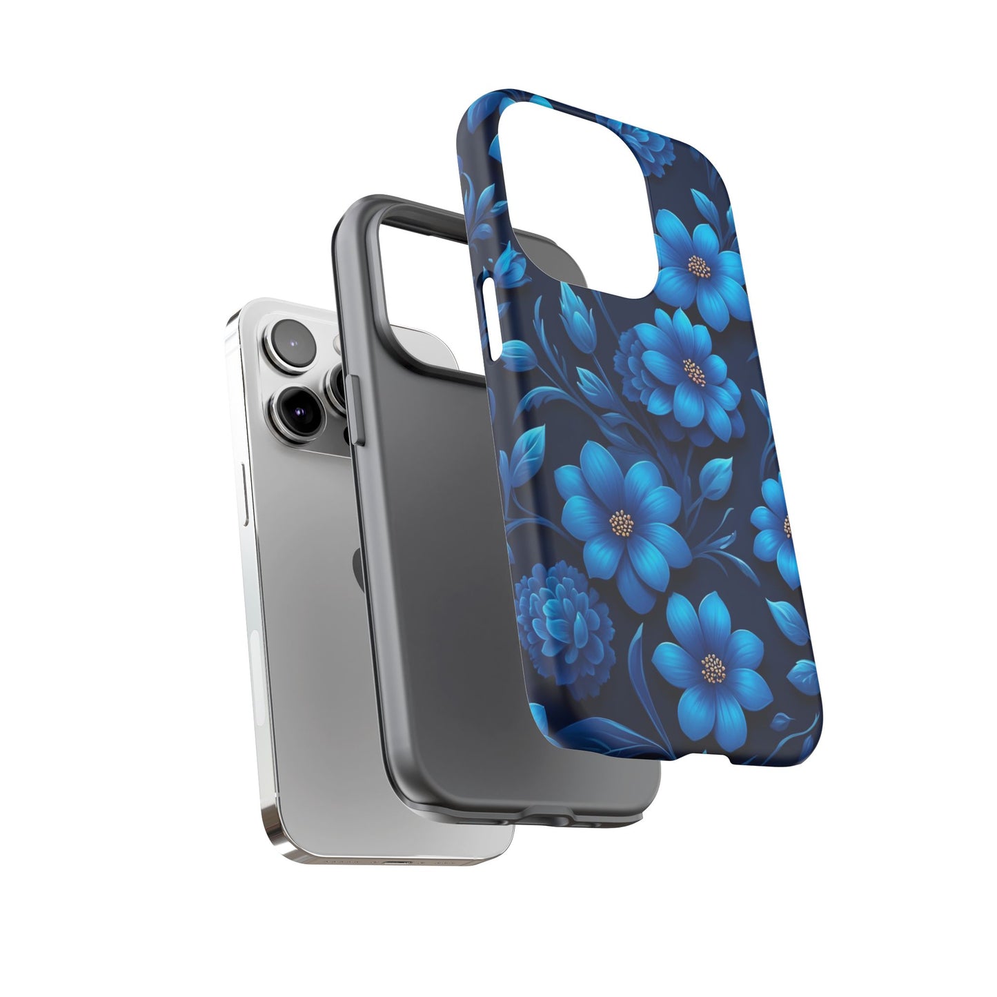 Tough Cases: Floral iPhone Case, Vibrant Phone Cover, Flower Patterned Case, Protective Floral Design, Spring Gift Idea