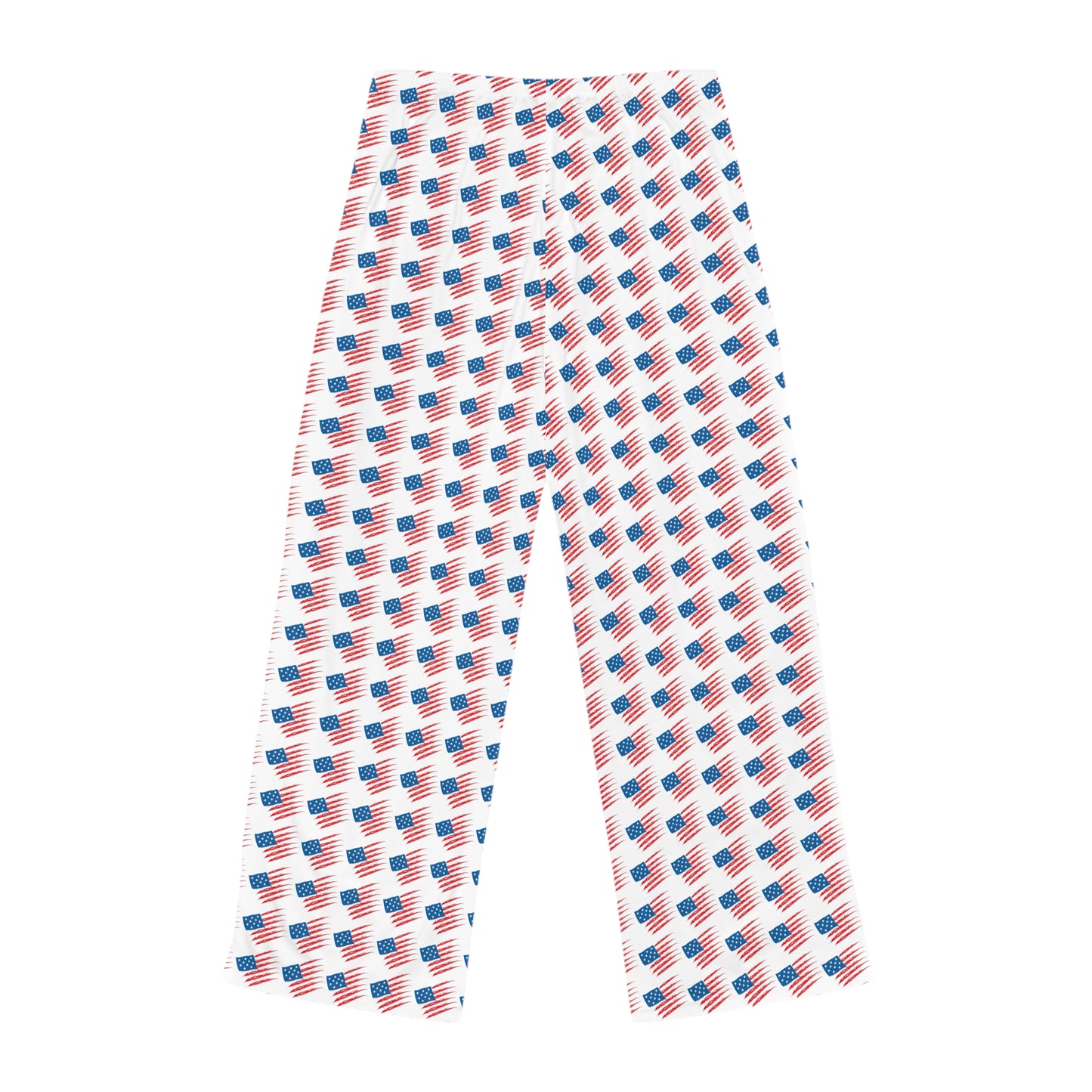 Patriotic Women's Pajama Pants, Cozy Sleepwear, American Flag Lounge Pants for Independence Day, Gifts for Her