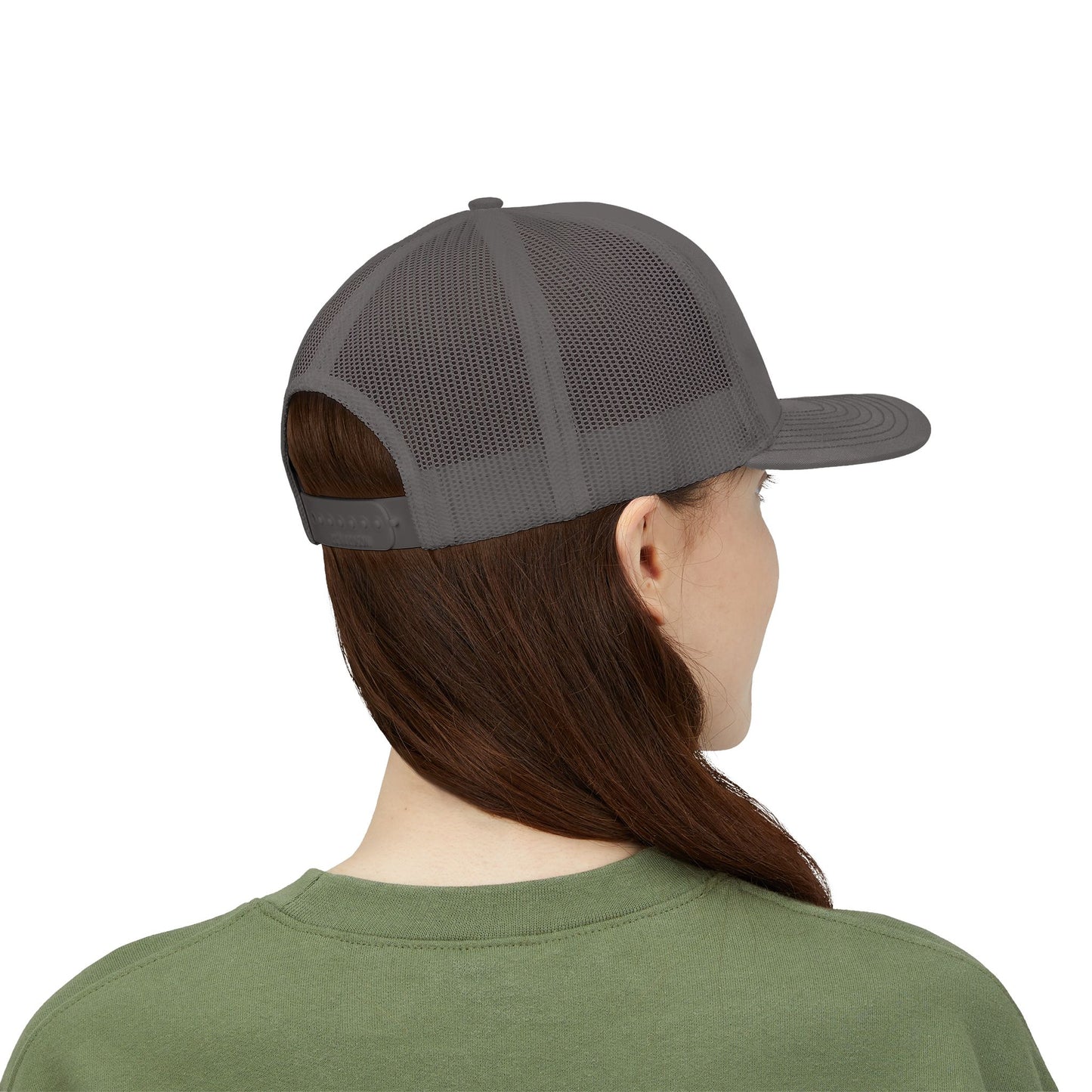 Embroidered 'Z' Snapback Trucker Cap — Vintage Monogram Initial Hat