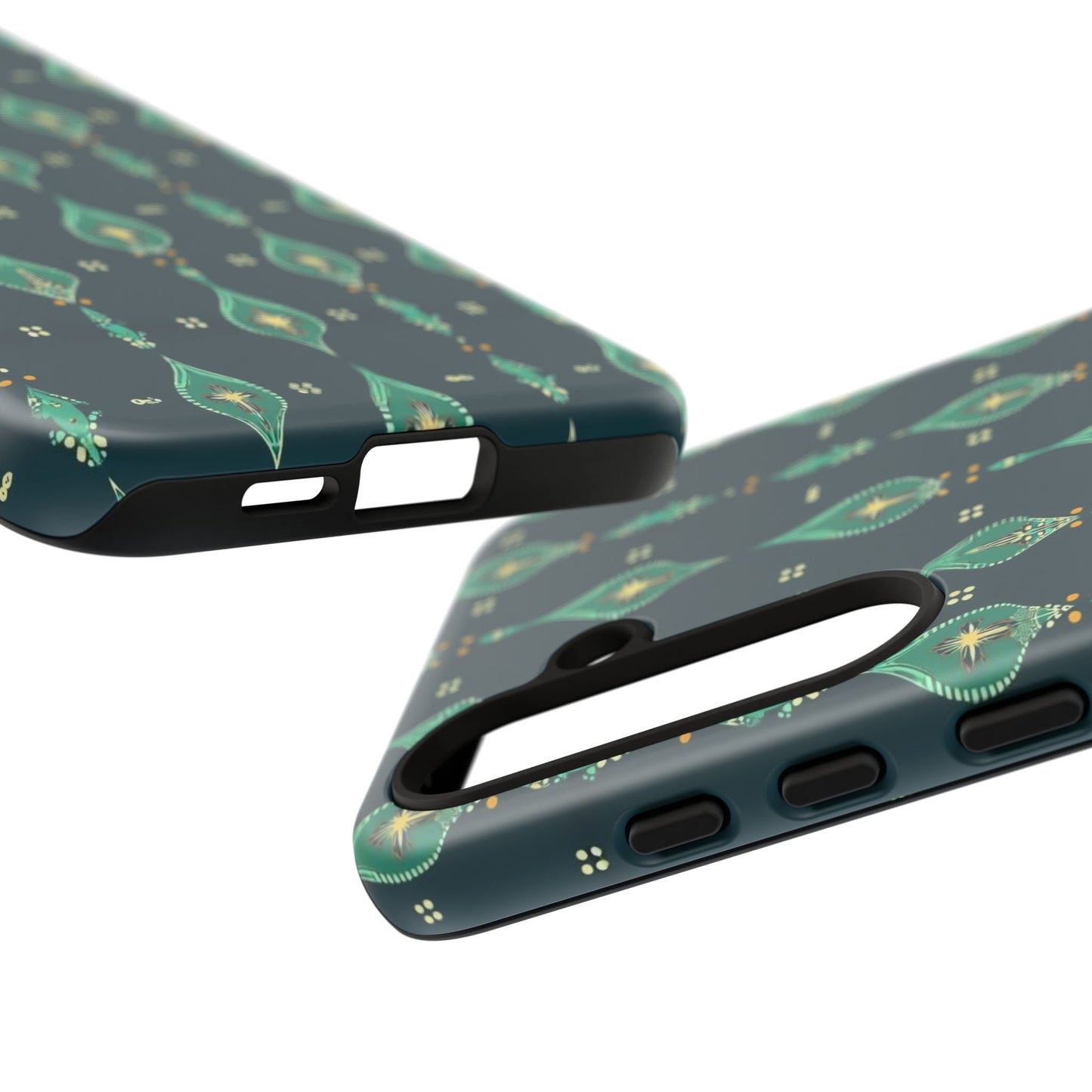 Emerald Boho Teardrop Phone Case