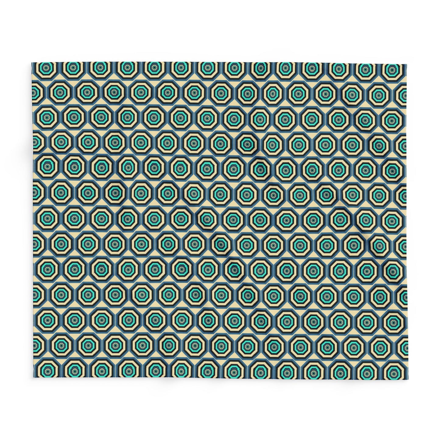 Stylish Geometric Fleece Blanket | Cozy Throw for Home Decor, Gift for Housewarming, Birthday, or Cozy Nights