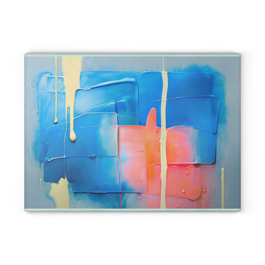 Artistic Glass Cutting Board - Colorful Kitchen Decor, Unique Gift, Modern [...]