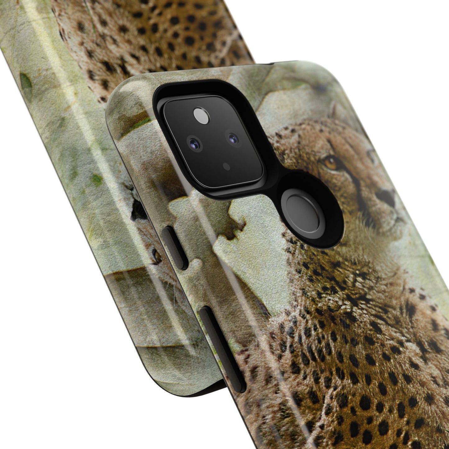 Cheetah Phone Case, Tough Cases, Animal Lover Gift, Wildlife Protection, Eco-Friendly Mobile Cover, Unique Phone Accessory
