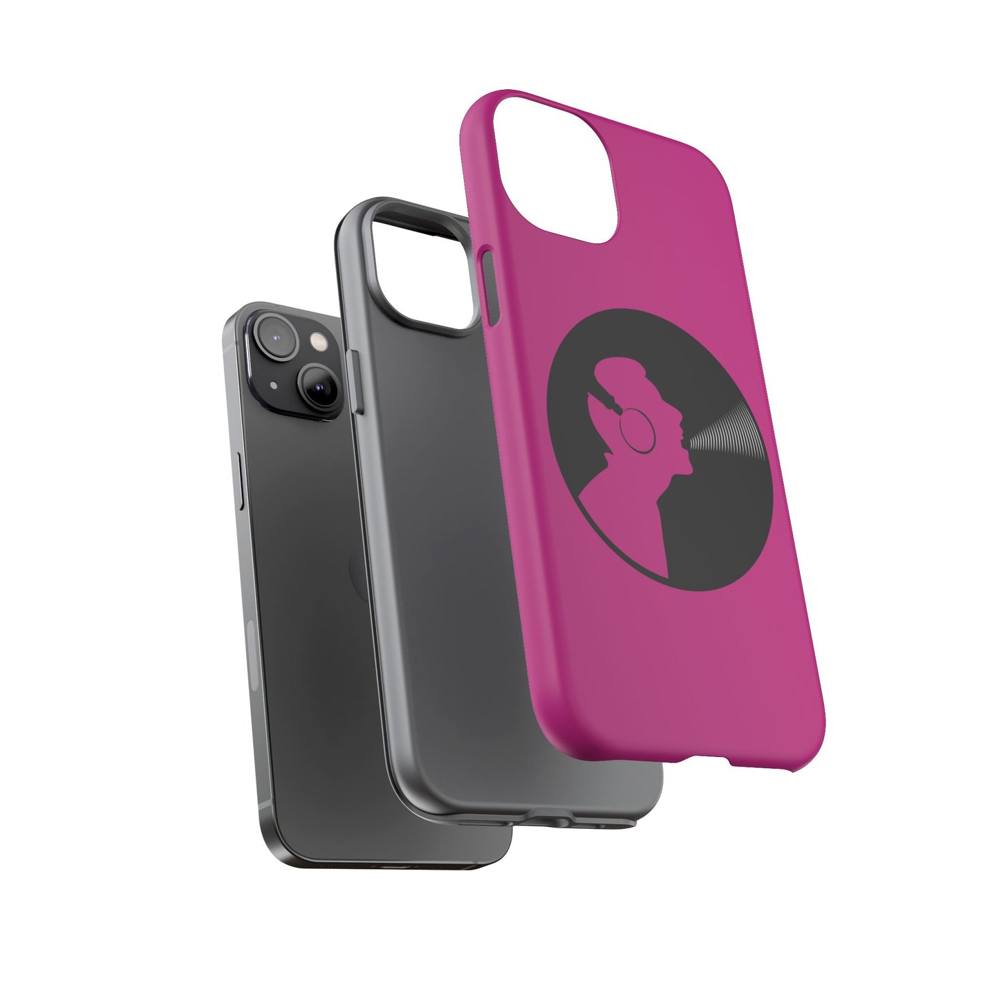 Stylish Phone Case for Music Lovers, Vibrant Tough Cases, Custom iPhone Cover, Gift for Her, Trendy Accessories
