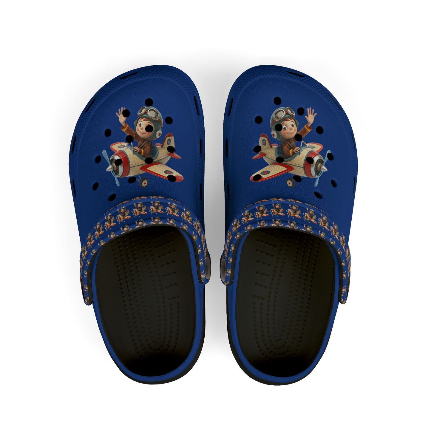 Kid's Fun Foam Clogs - Playful Aviation Theme, Lightweight Slip-On Shoes for Kids, Perfect for Summer Play, Beach Trips, and Outdoor [...]