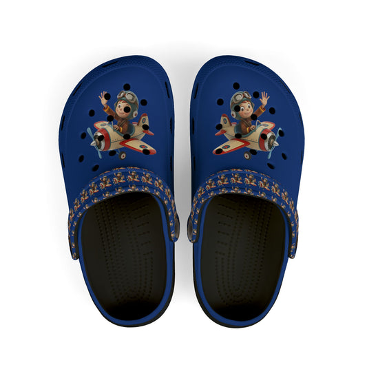 Kid's Fun Foam Clogs - Playful Aviation Theme, Lightweight Slip-On Shoes for Kids, Perfect for Summer Play, Beach Trips, and Outdoor [...]