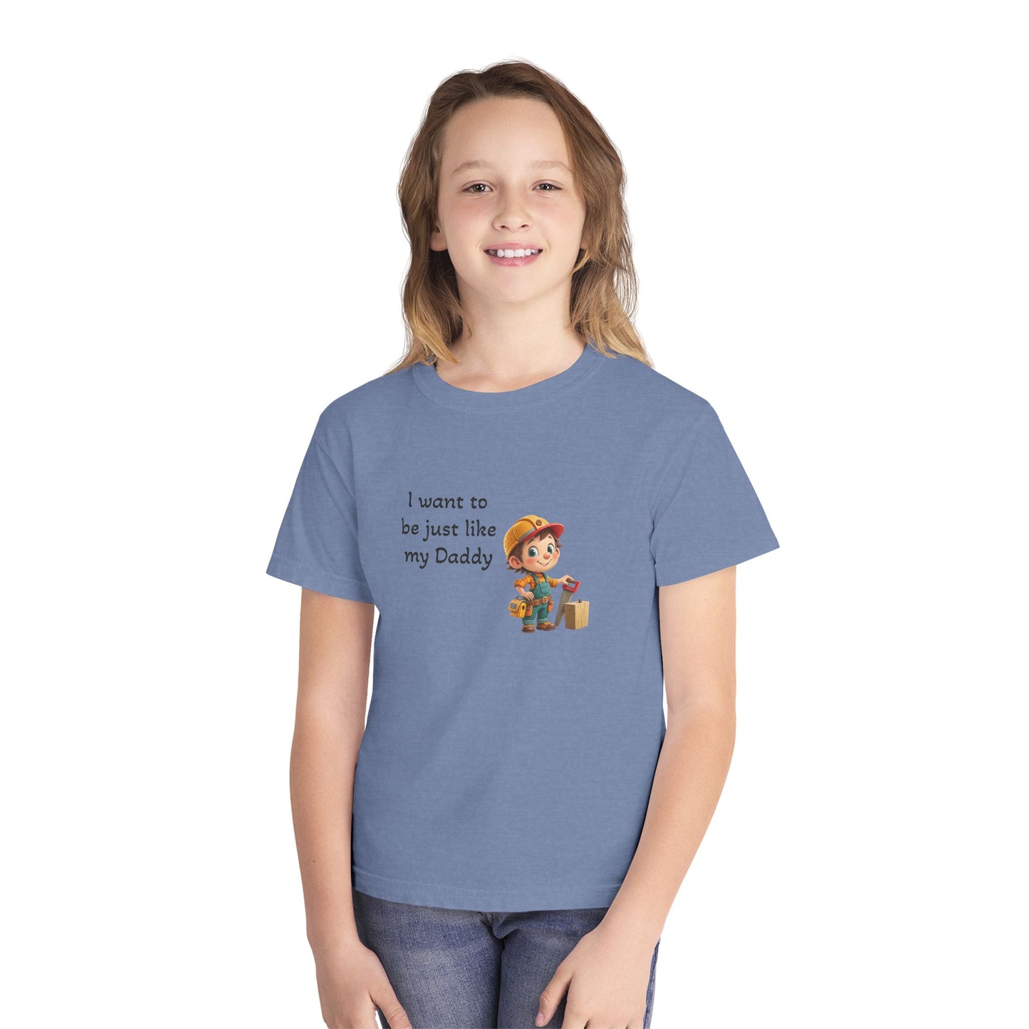 Youth Tee - 'I Want to Be Just Like My Daddy'