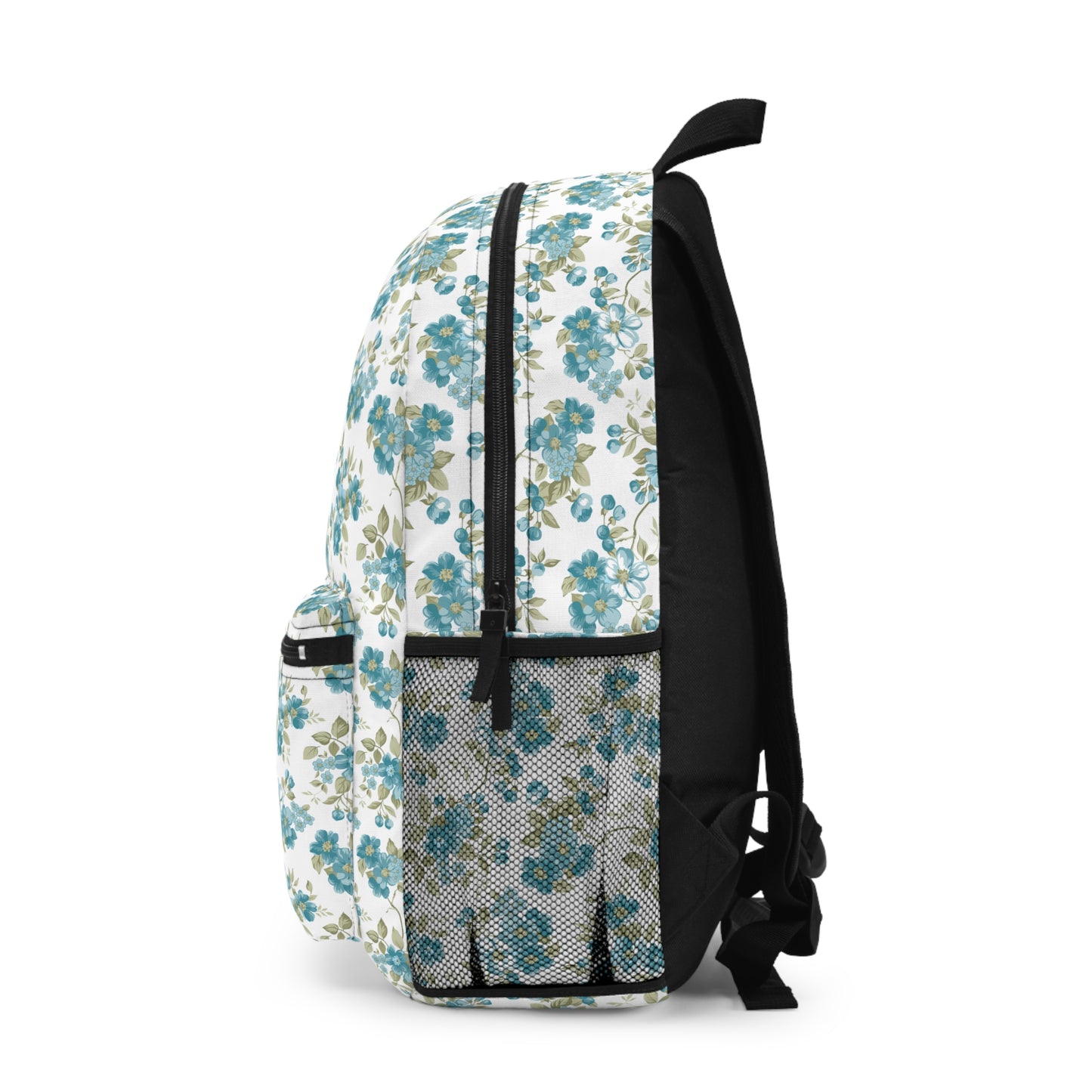 Floral Pattern Backpack - Stylish School Bag, Trendy Daypack, Outdoor Adventure Gear, Gift for Students, Travel Companion