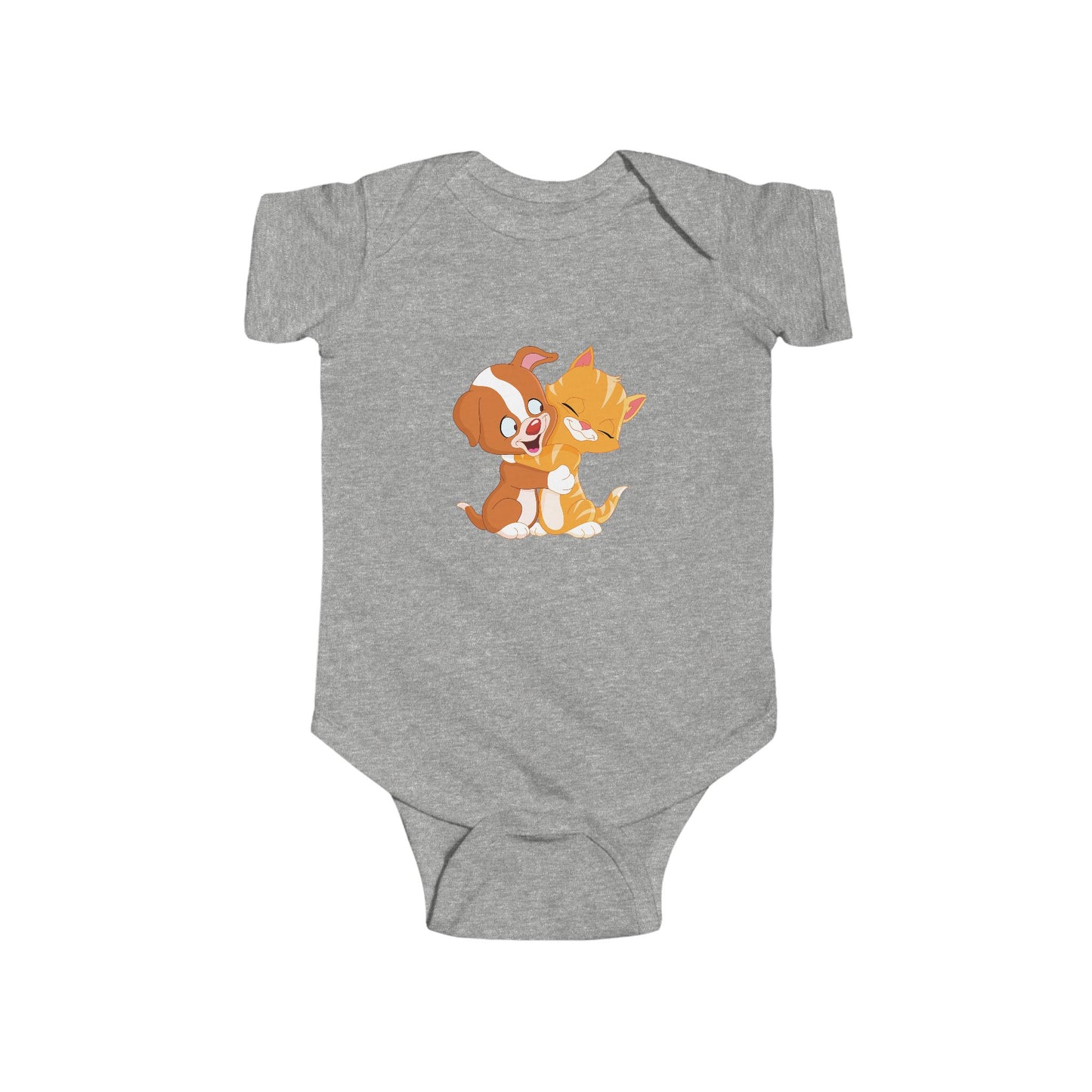 Adorable Cartoon Baby Bodysuit, Infant Outfit, Cute Baby Clothes, Newborn Gift, Unisex Baby Onesie, Baby Shower Gift