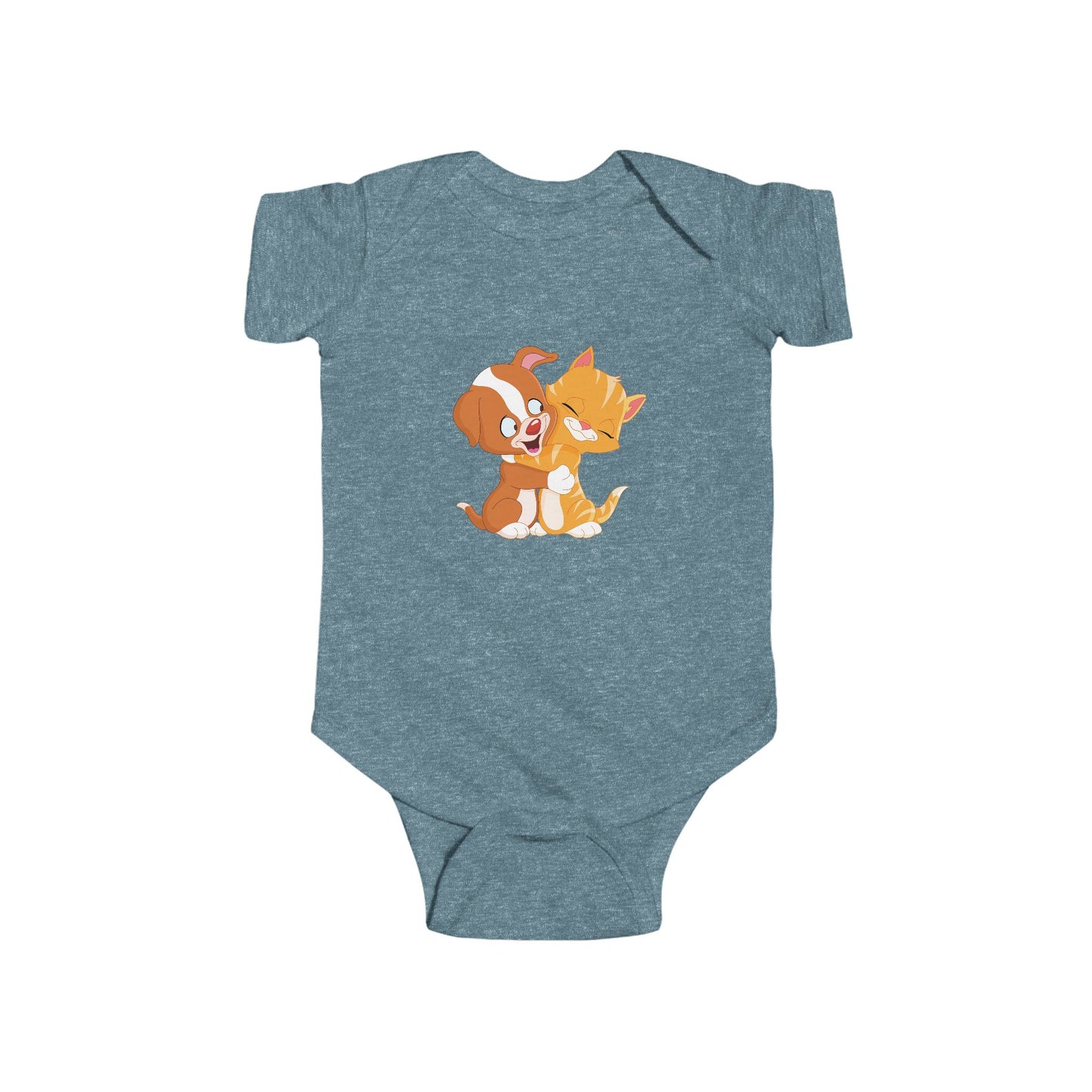 Adorable Cartoon Baby Bodysuit, Infant Outfit, Cute Baby Clothes, Newborn Gift, Unisex Baby Onesie, Baby Shower Gift