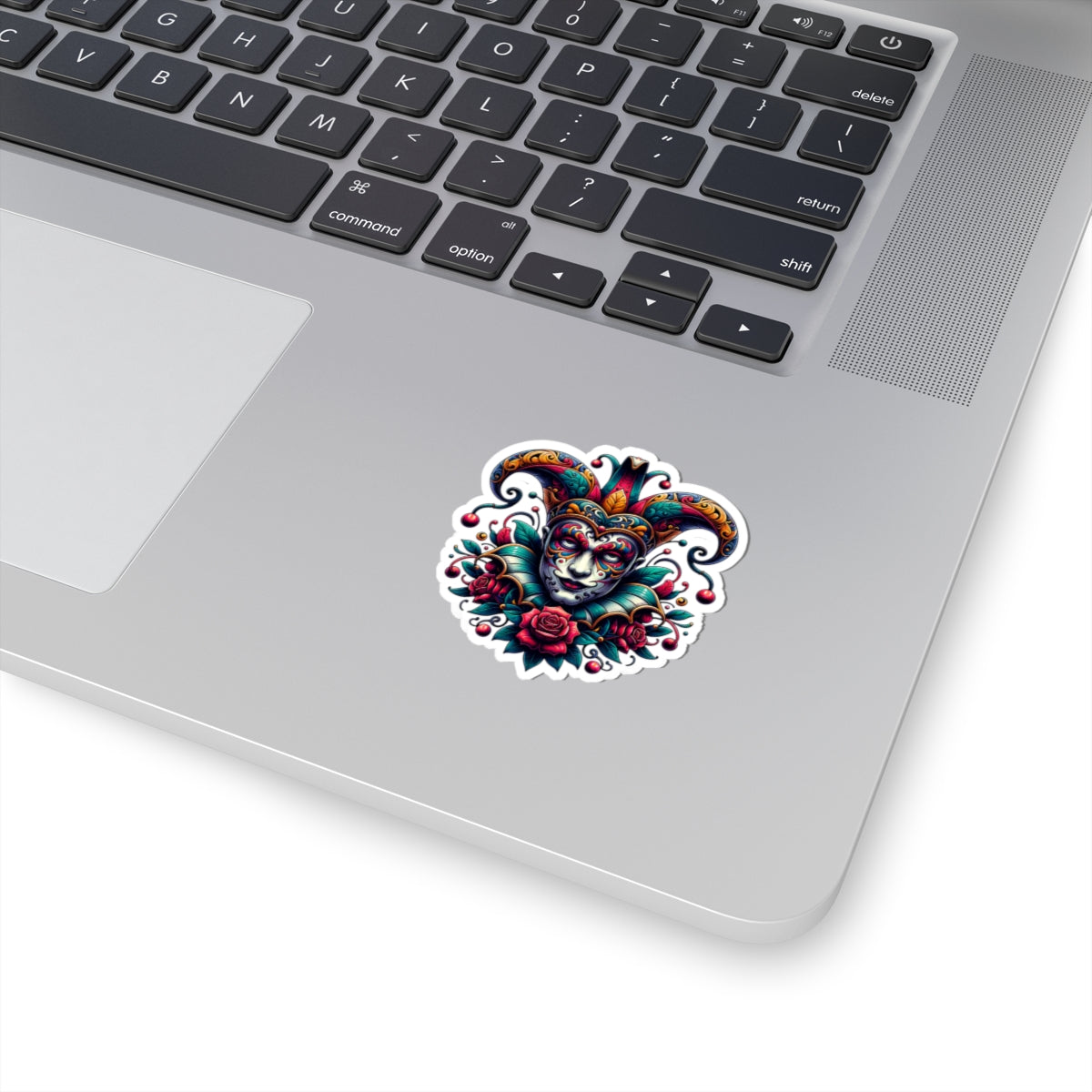 Colorful Joker Mask Kiss-Cut Stickers