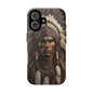 Native American Art Phone Case, Strong Culture Design, Unique Gift for Him or Her, Tough Cases, Customizable Protector, Tribal Style