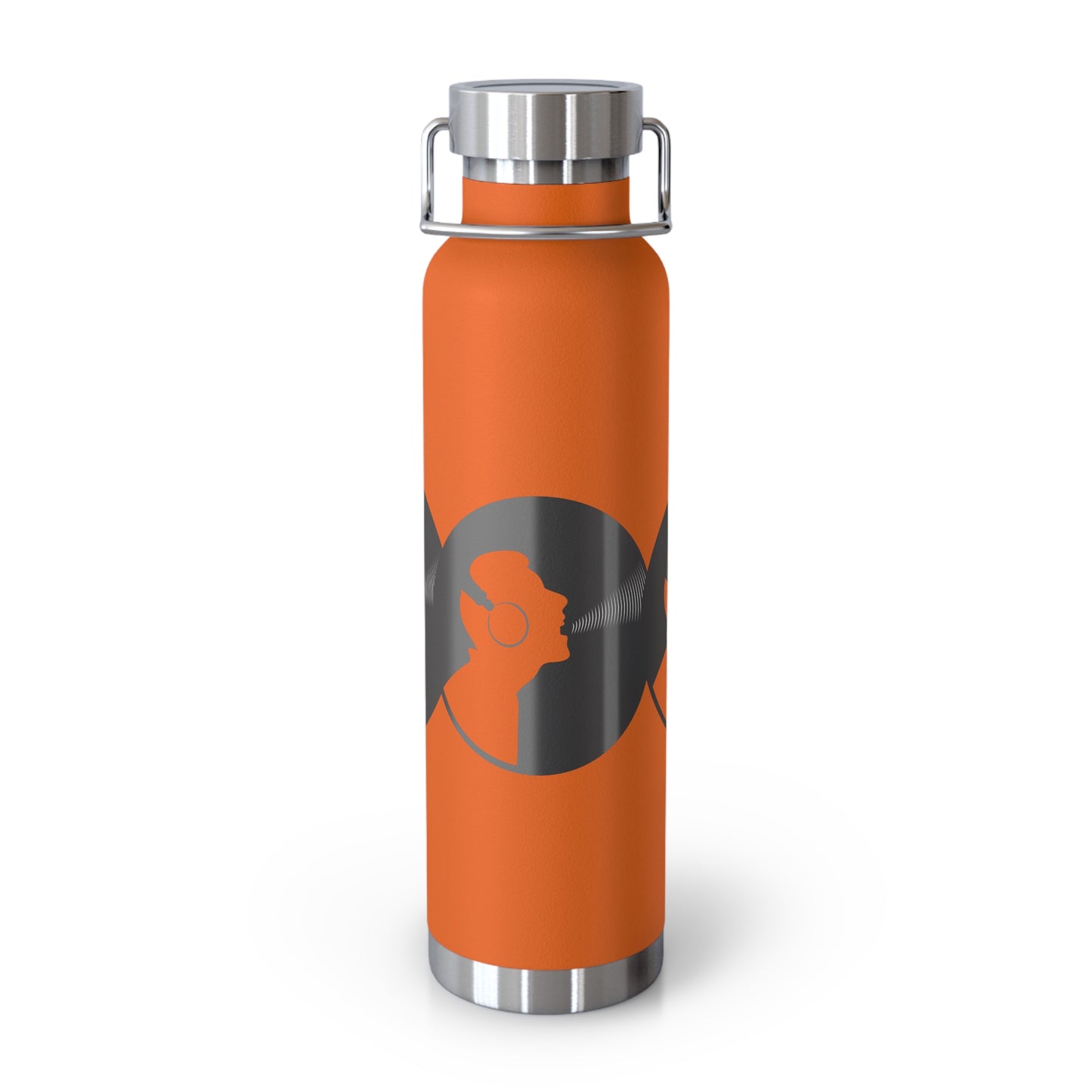 Stylish Copper Insulated Water Bottle for On-the-Go Hydration | Fitness, Travel, Eco-Friendly Gift, Unique Design, 22oz