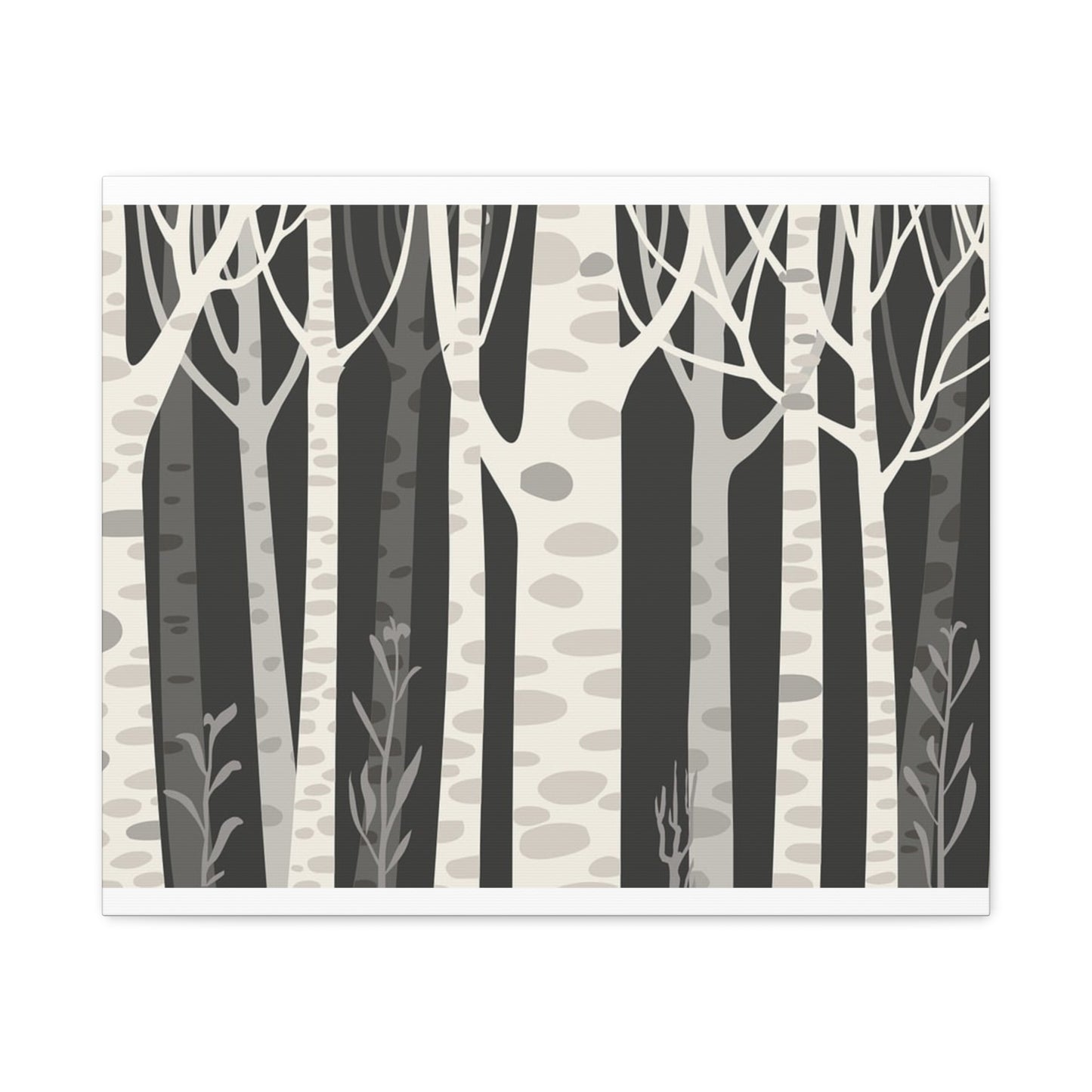 Matte Canvas, Stretched, 1.25" - Trees
