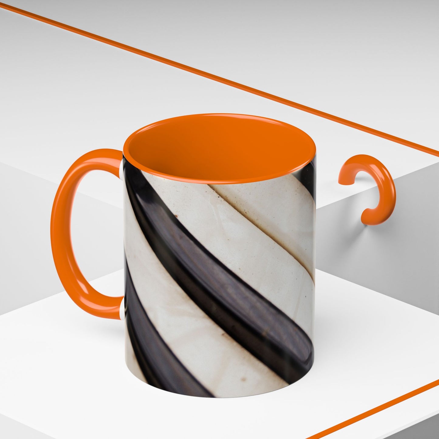 Musical Accent Coffee Mug | Piano Design, Coffee Lover Gift, Musician Mug, Stylish Drinkware, Home & Office Decor