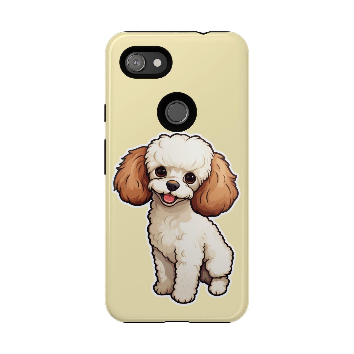 Cute Dog Phone Case, Pet Lover Gift, Custom Phone Cover, Cartoon Dog Case, Durable Phone Accessory