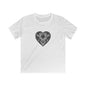 Heart Lion Kids Tee, Cute Children's T-Shirt, Animal Lovers Gift, Kids Fashion, Birthday Outfit