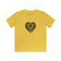 Heart Lion Kids Tee, Cute Children's T-Shirt, Animal Lovers Gift, Kids Fashion, Birthday Outfit