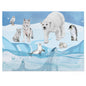 Polar Wildlife Jigsaw Puzzle, Relaxing Family Game, Educational Kids Activity, Nature Lover Gift, Arctic Animals Decor