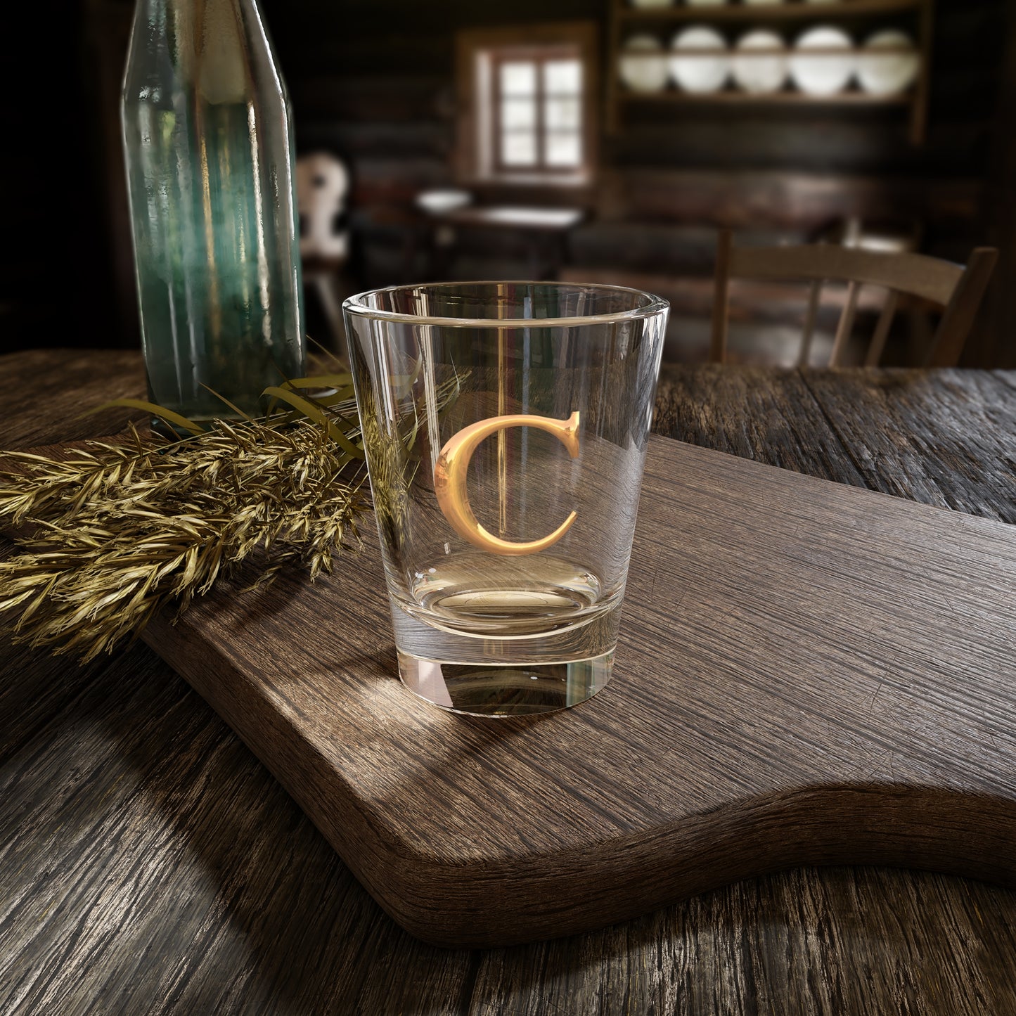Personalized Initial Shot Glass - Unique Gift for Celebrations, Weddings, Parties, Home Bar Essentials, Custom Drinkware