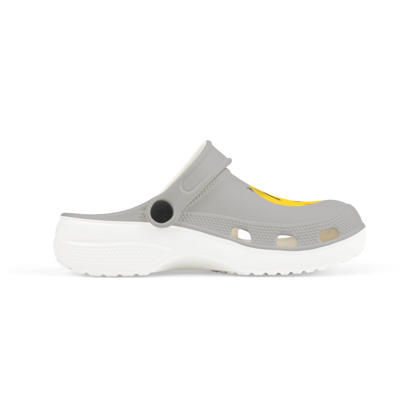 Smiley Face Clogs, Kid's EVA Foam Shoes, Comfortable Summer Footwear, Fun Playtime Shoes
