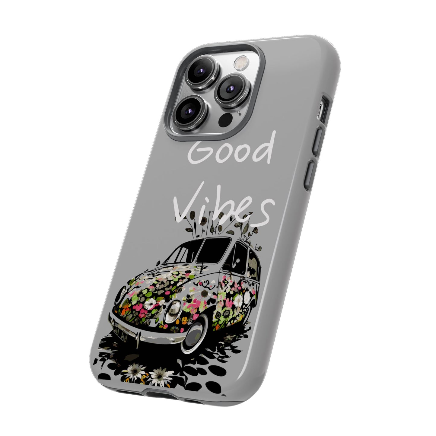 Floral Phone Case | Good Vibes, Phone Accessories, Gift for Her, Trendy Tech, Summer Vibes, Birthday Gift