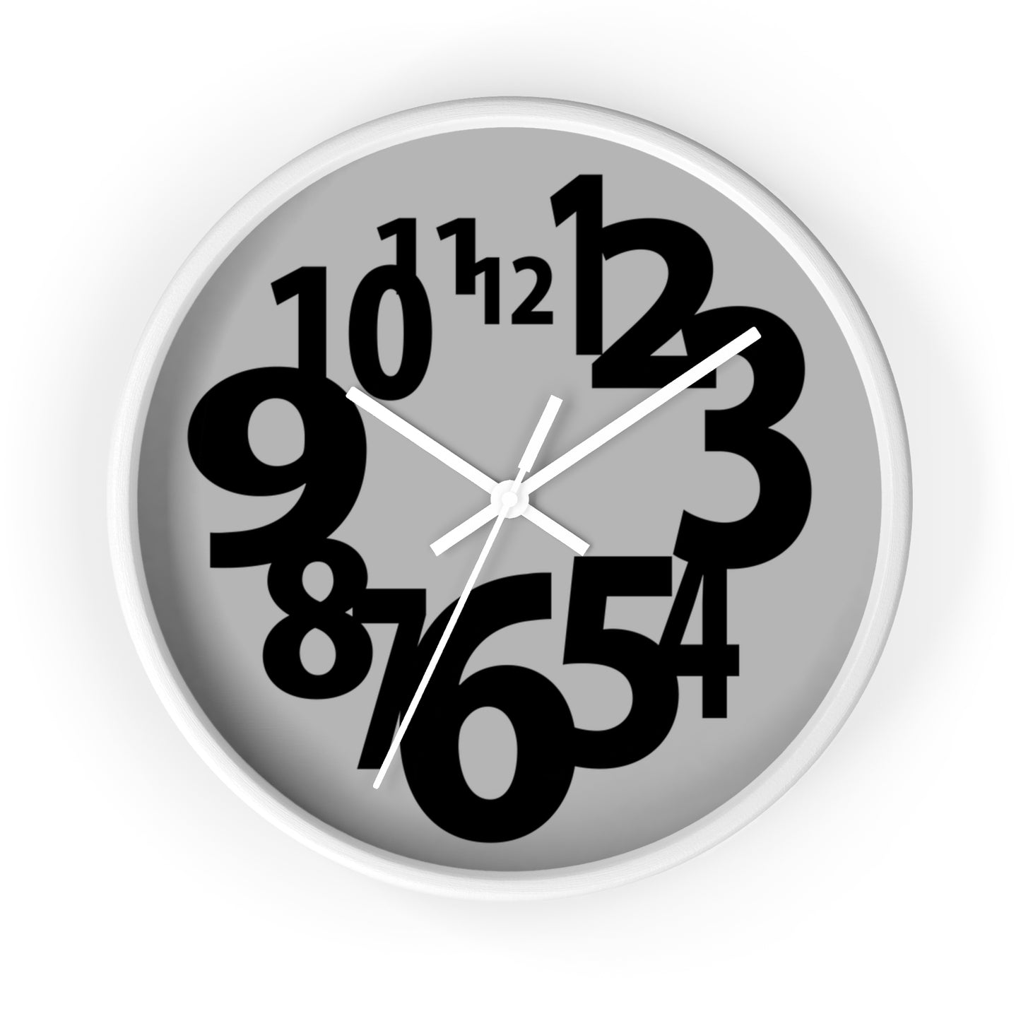 Stylish Modern Wall Clock, Home Decor, Unique Gift, Minimalist Design, Living Room Clock, Office Wall Clock