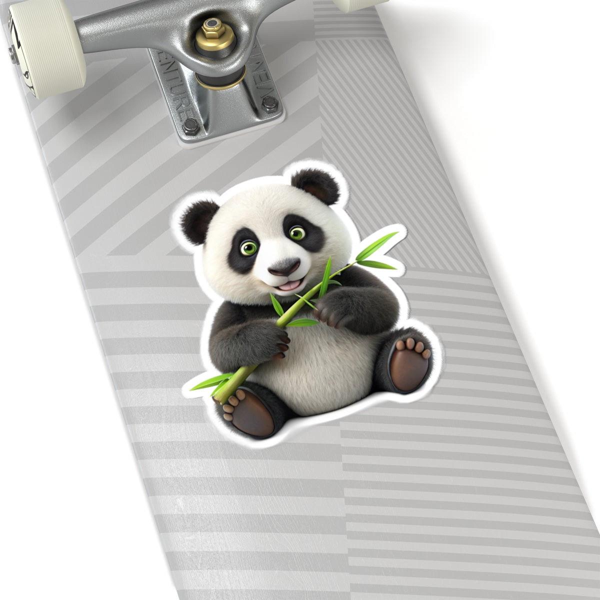 Adorable Panda Kiss-Cut Stickers, Cute Animal Decor