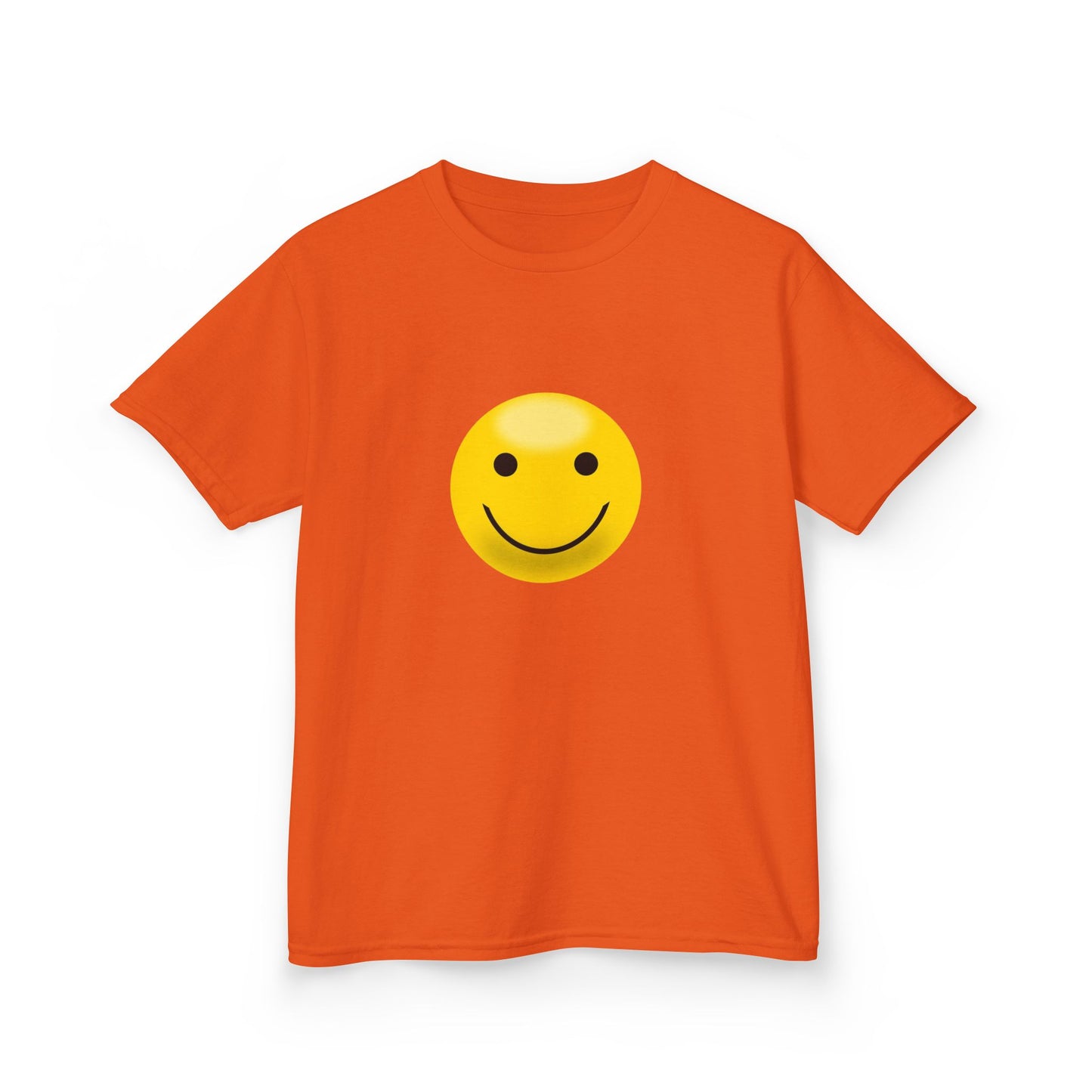 Smiley Face Kids Tee, Funny Kids Shirt, Cute Summer Tee, Gift for Kids, Playful Children
