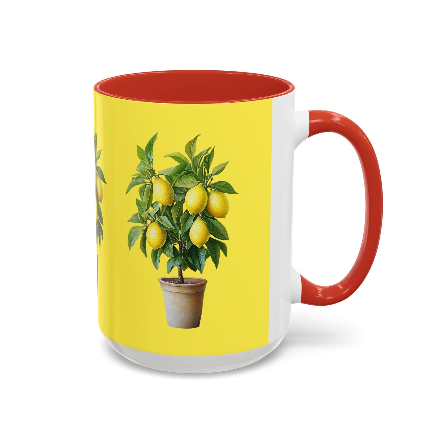 Lemon Tree Accent Coffee Mug - Cheerful Gift for Garden Lovers, Unique Kitchen Decor, Spring Celebration, Housewarming Present, [...]