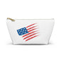 Patriotic Accessory Pouch | USA Flag Design for Everyday Use, Travel, Gifts, 4th of July, Memorial Day, Fun Accessories