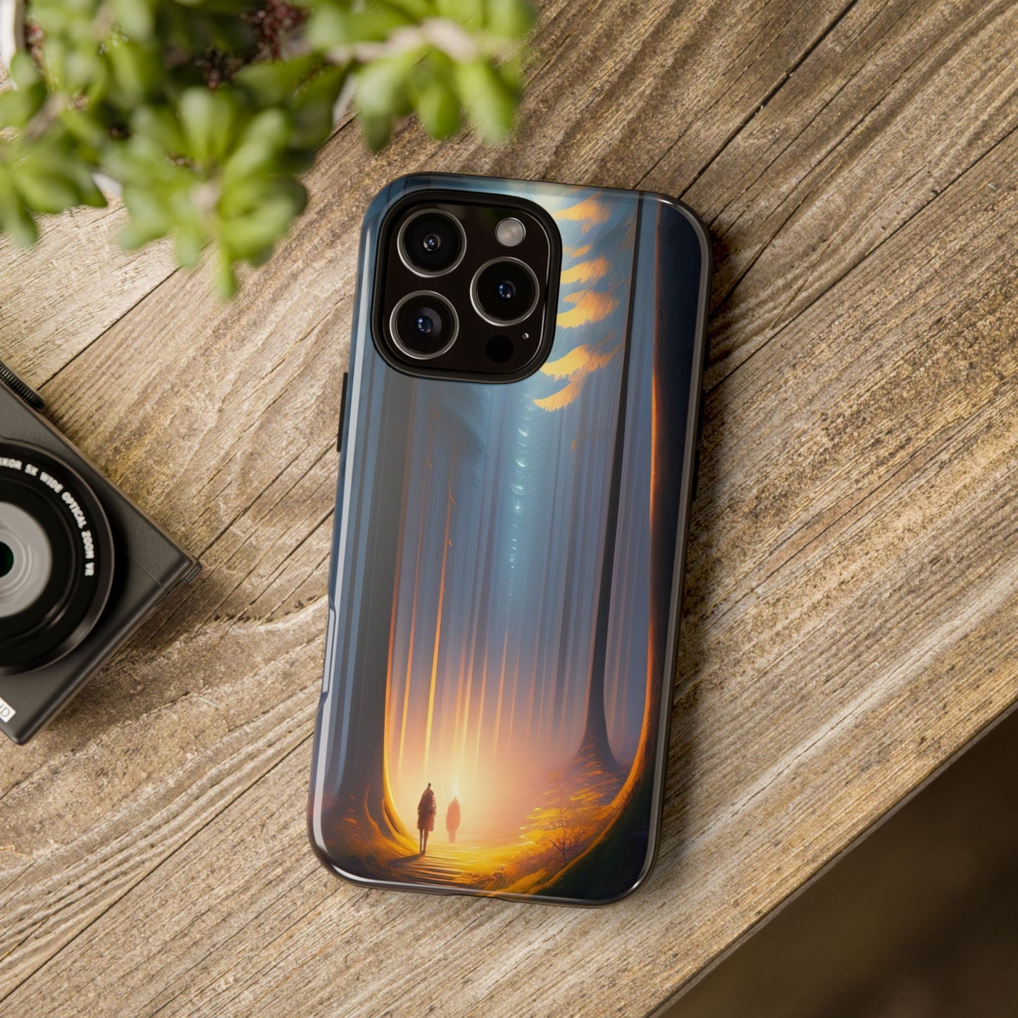 Phone Case — Mystical Forest Nightscape Protective Tough Case
