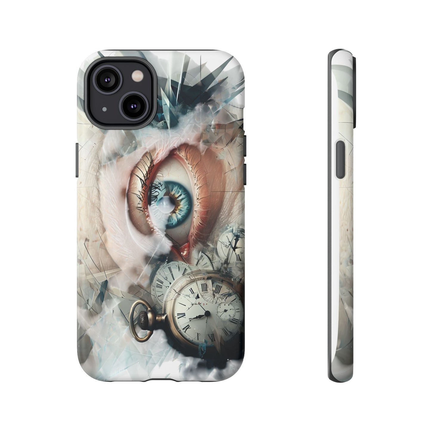Artistic Eye Phone Case, Unique Smartphone Cover, Whimsical Gift for Art Lovers, Trendy Tech Accessory, Birthday Present, Holiday Gift