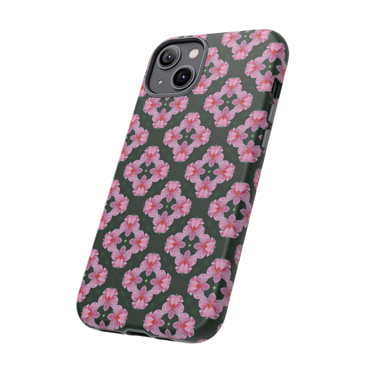 Tough Cases - Floral Phone Case, Stylish Protective Cover for Women, Gift Idea for Birthdays, Unique Floral Design, Trendy Tech Accessory