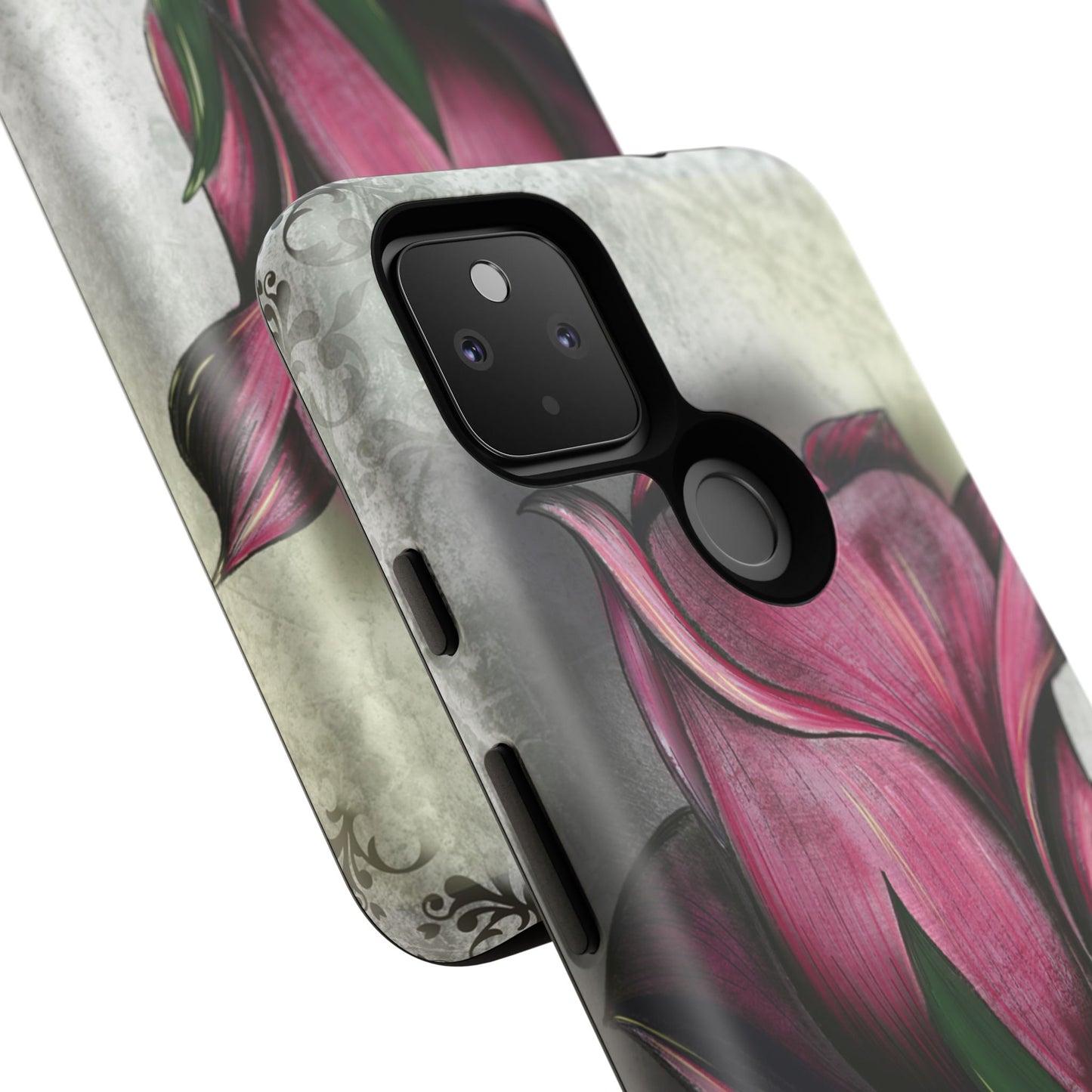 Rose Phone Case – Tough Cases, Floral Phone Cover, Gift for Her, Minimalist Design, Nature Lover's Accessory, Birthday Gift Idea