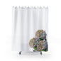 Hydrangea Corner Shower Curtain - Floral Bathroom Décor