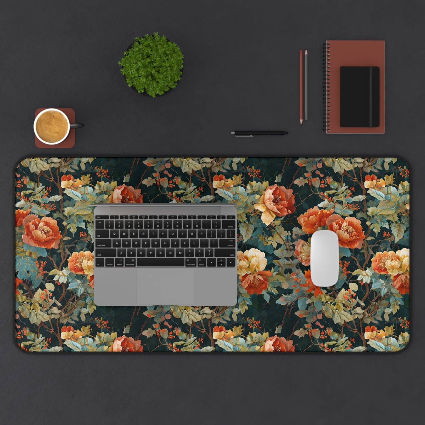 Desk Mat Floral
