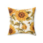 Sunflower Decor Pillow Cozy Home Accent, Summer Vibes, Floral Cushion, Throw Pillow Decor