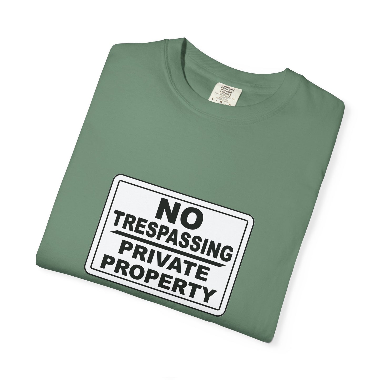 Unisex Garment-Dyed T-Shirt with Bold 'No Trespassing' Design | Casual Wear, Gift for Outdoors Lovers, Funny Shirt, Statement Tee, [...]
