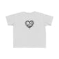 Toddler's Heart & Thorn Tee, Cute Kids T-Shirt, Children's Graphic Shirt, Gift for Toddlers, Cool Summer Outfit