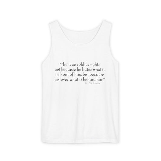 Inspirational Quote Tank Top for Men Women