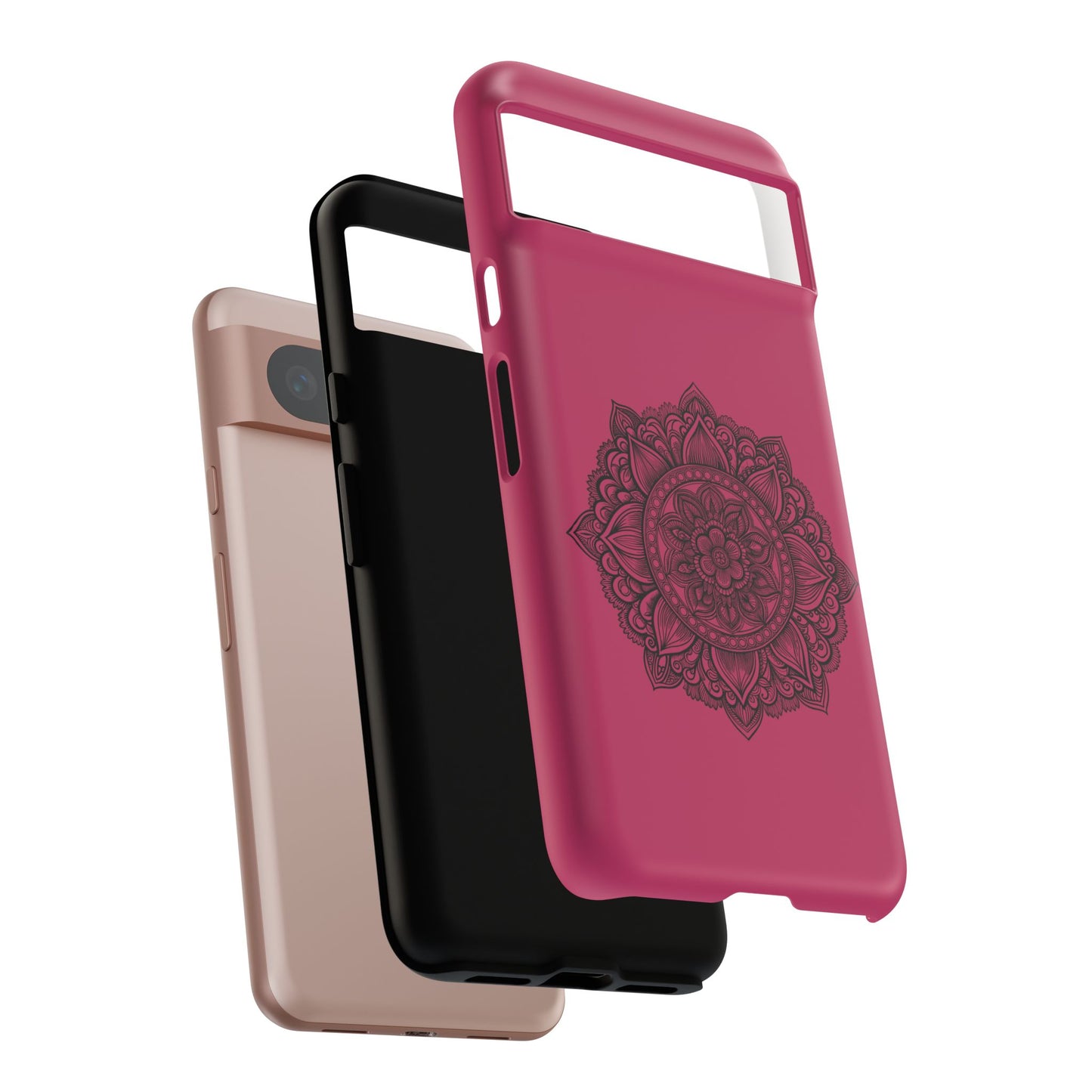 Vibrant Mandala Phone Case, Artistic Protection Cover, Gift for Her, Trendy Accessories, Birthday or Holiday Present