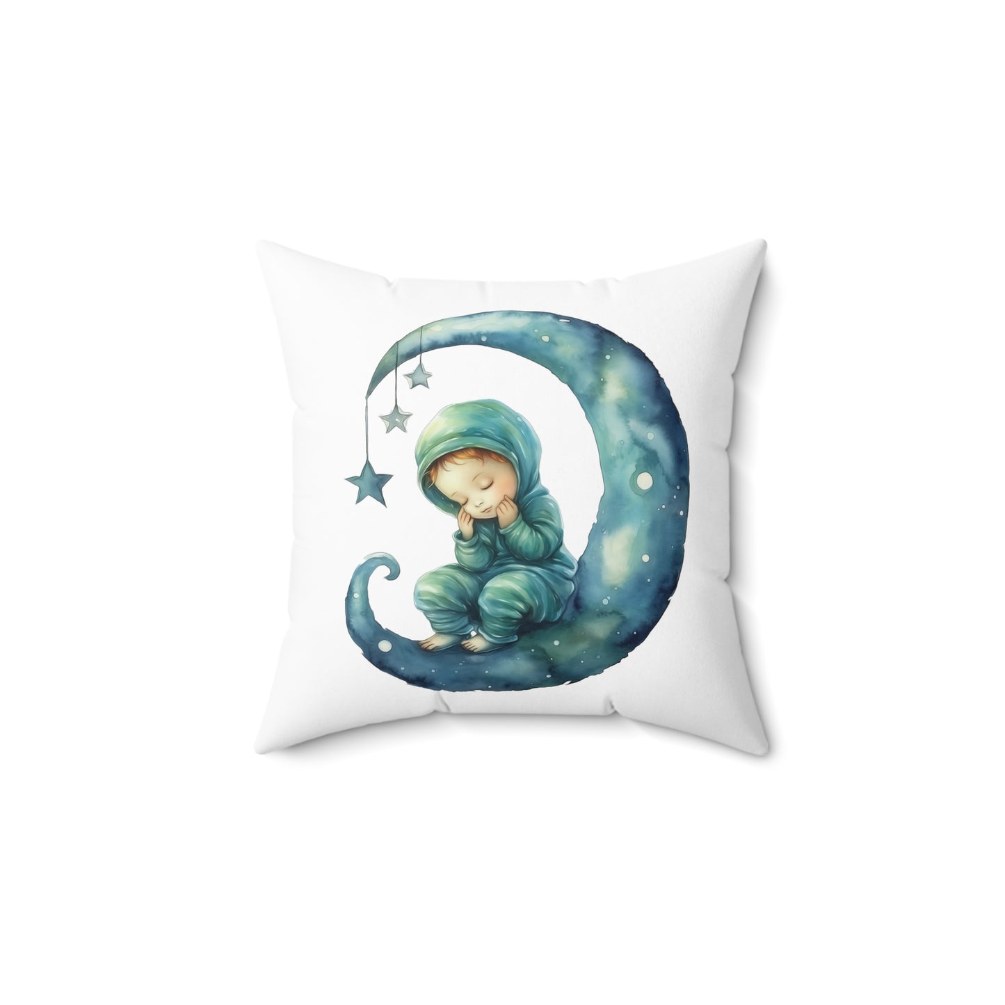 Spun Polyester Square Pillow