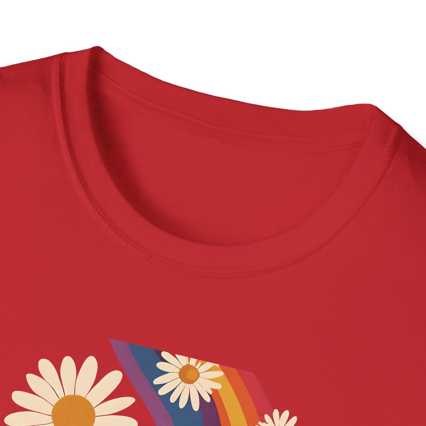 Good Vibes Unisex Softstyle T-Shirt, Retro Sunshine Tee, Positive Energy Shirt, Festival Apparel, Gift for Friends