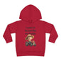 Adorable Toddler Fleece Hoodie - "I want to be just like my Daddy" - Kids Gift, Baby Shower, Birthday, Farm Theme