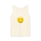 Smiley Face Tank Top, Summer Shirt, Casual Wear, Beach Outing, Gift for Friends, Positive Vibes Apparel