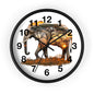 Elephant Sunset Wall Clock, Nature Decor, Wildlife Home Accessory, Animal Lover Gift, Safari Themed Clock, Unique Wall Art