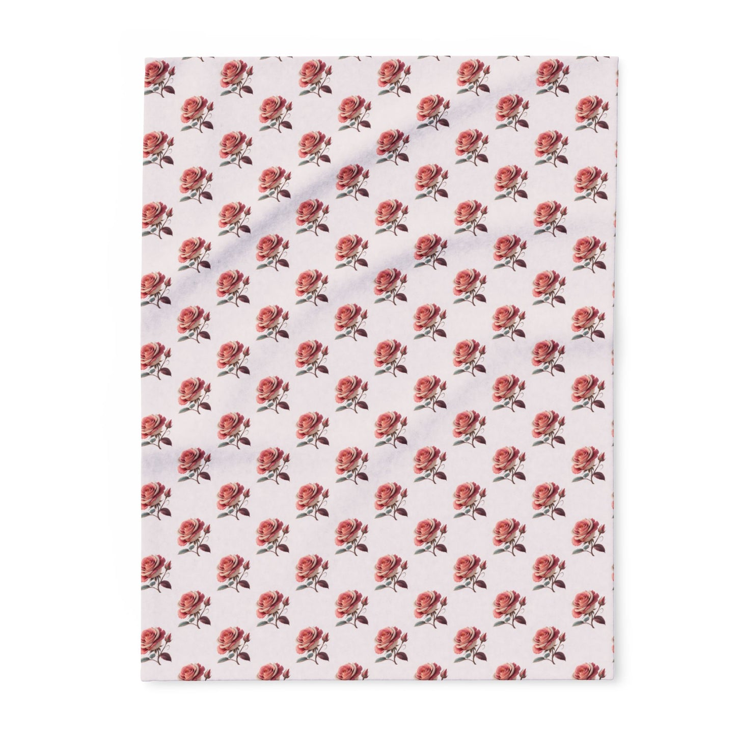 Cozy Floral Fleece Blanket, Soft Throw for Home Decor, Perfect Gift for Christmas, Birthdays, or Housewarming